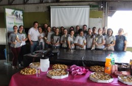 Colaboradoras da Lajes Patagonia participaram de palestra de prevenção ao câncer de mama