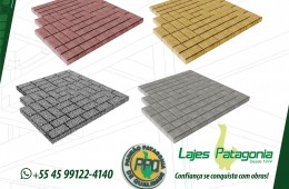 Lajes Patagonia disponibiliza variedade de pavers