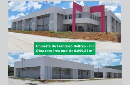 Obra com mais de 8 mil metros quadrados foi edificada em Francisco Beltrão